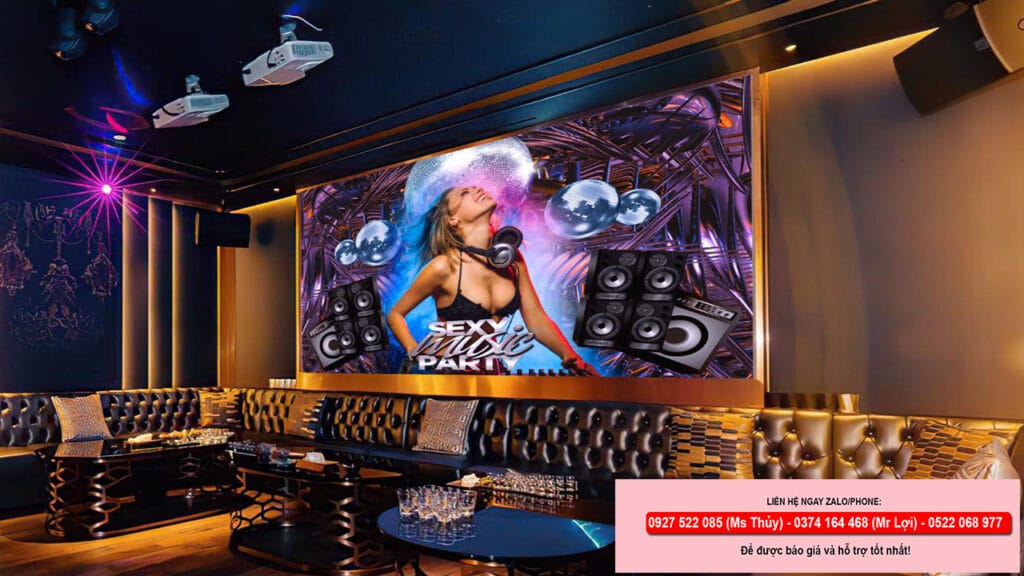 Tranh dán tường đẹp trang trí nhà hàng, quán bar