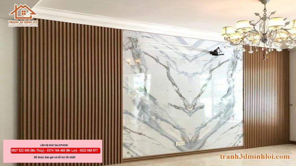 Tranh giả đá 3D hiện đại