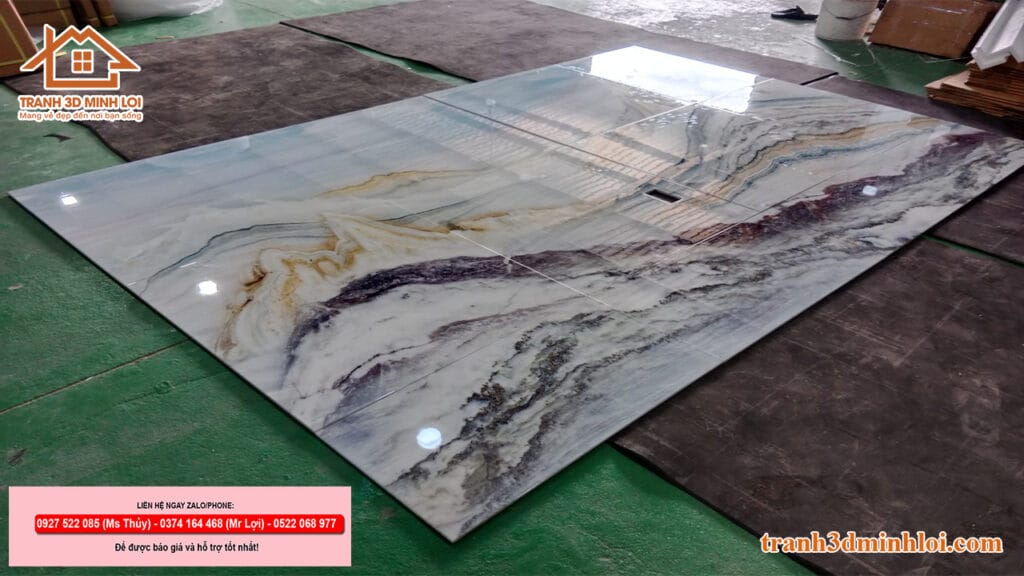 Tranh PVC ốp tường hiện đại