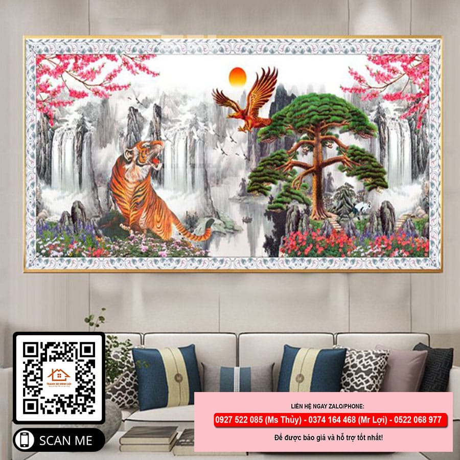 Tranh trang trí phòng làm việc