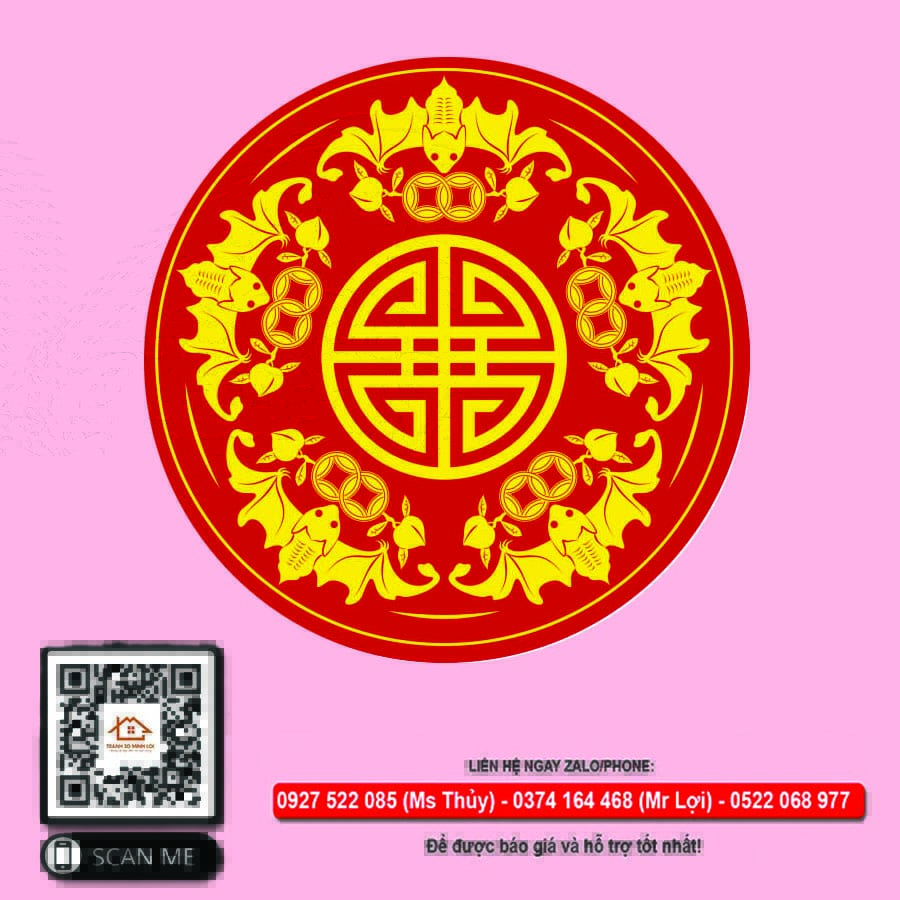 Tranh dơi ngũ phúc