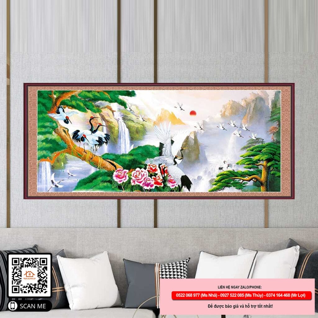 Tranh tùng hạc diên niên