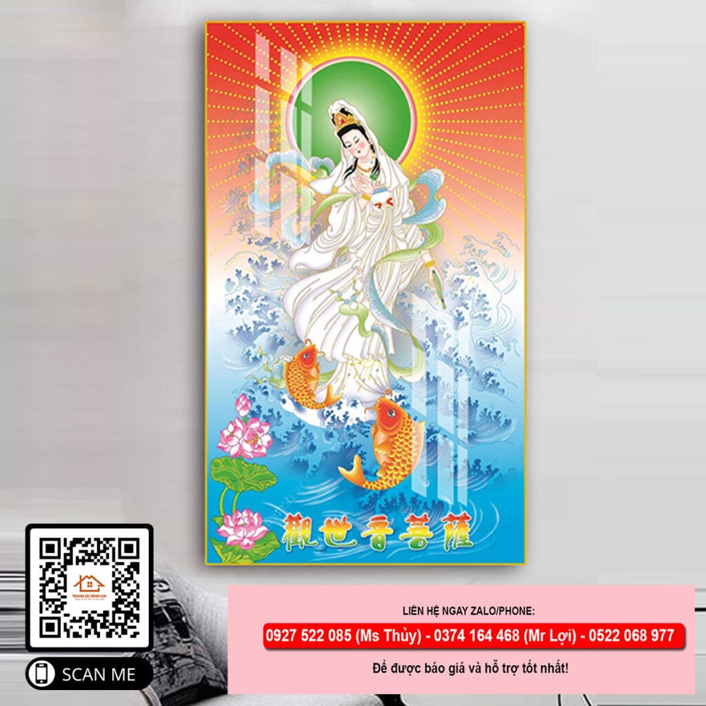 Tranh treo tường Phật Giáo