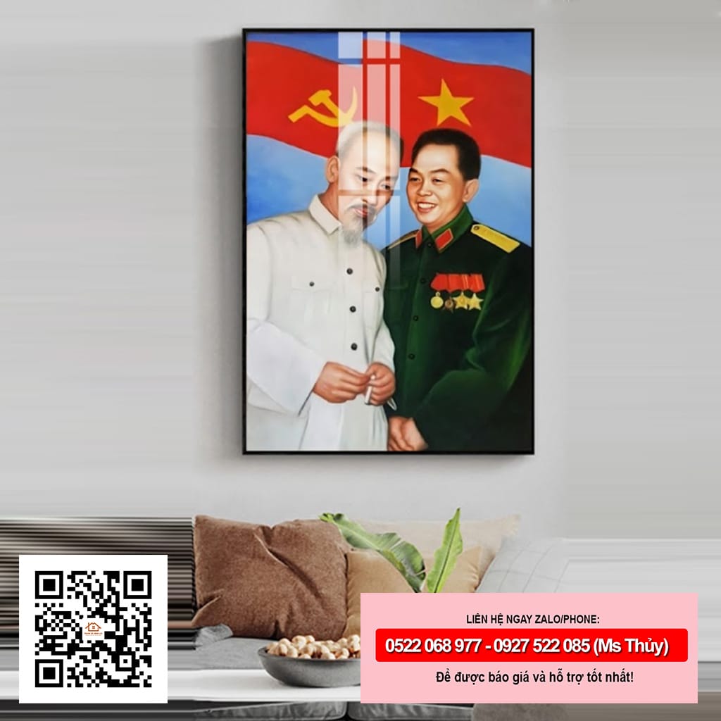 Tranh bác hồ