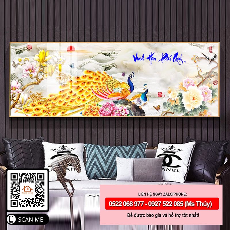 Tranh treo tường hiện đại sang trọng