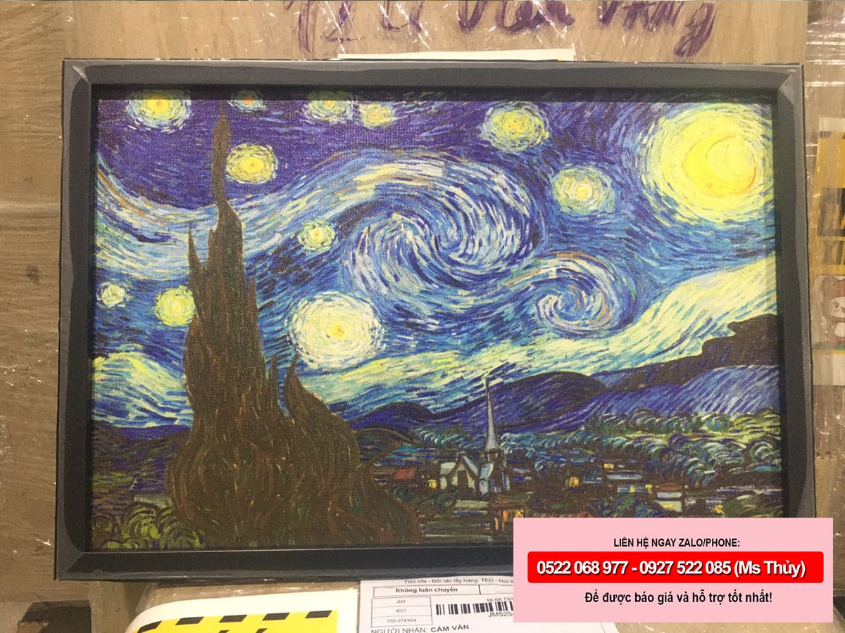 In tranh canvas giá xưởng - đẹp, lấy hàng trong ngày