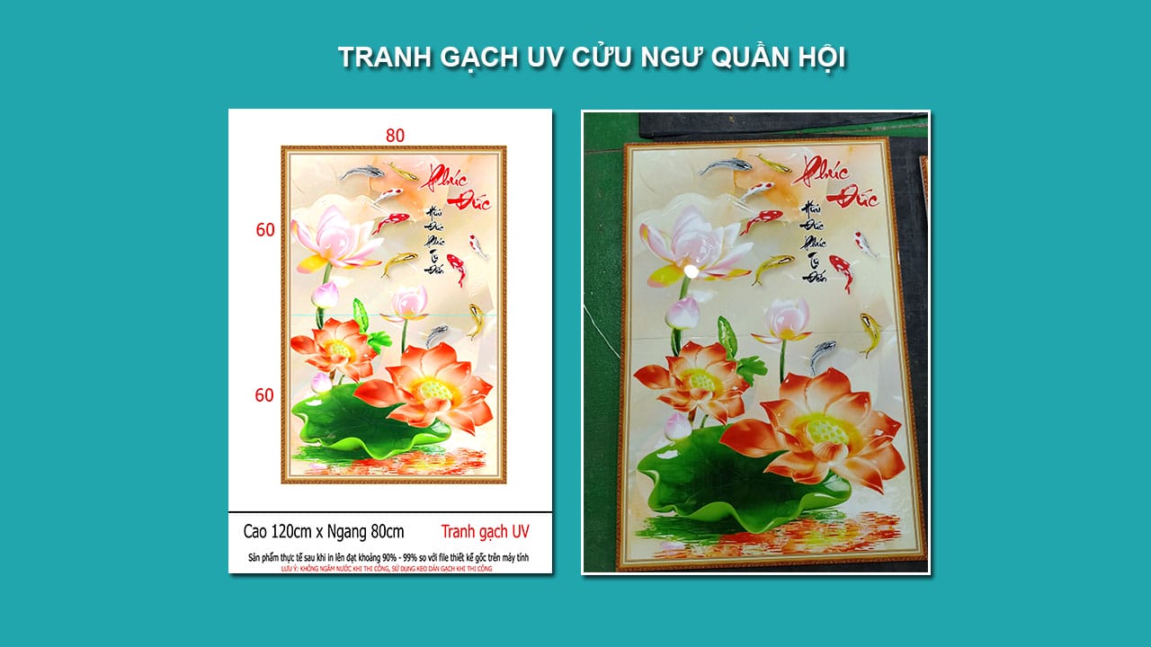 In tranh gạch theo yêu cầu