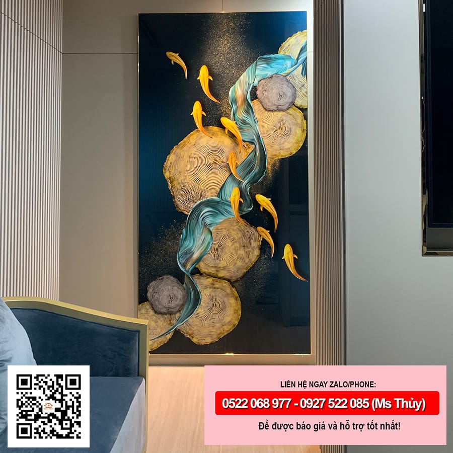 In tranh tráng gương theo yêu cầu