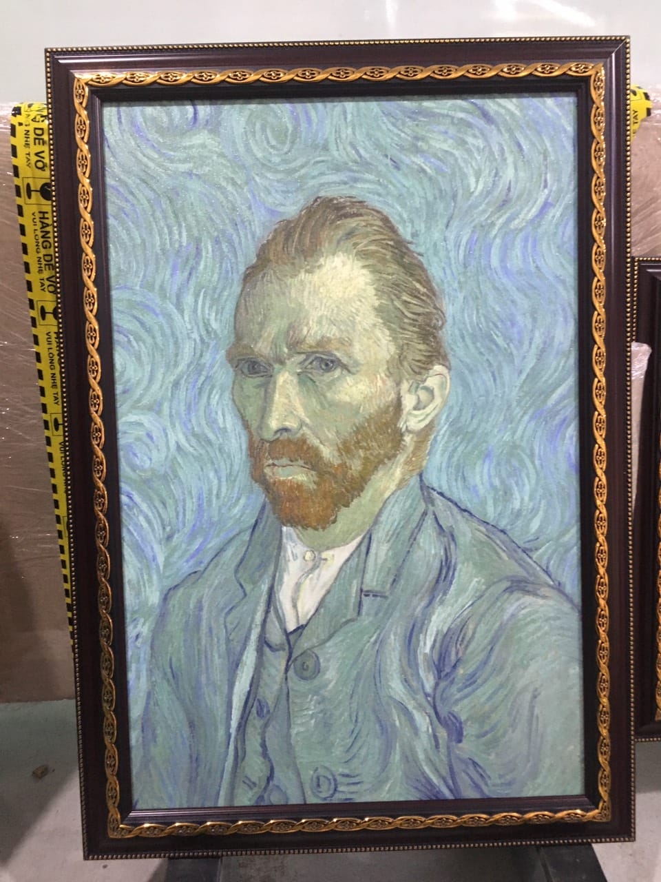 Tranh chân dung tự họa - họa sĩ vincent Van Gogh
