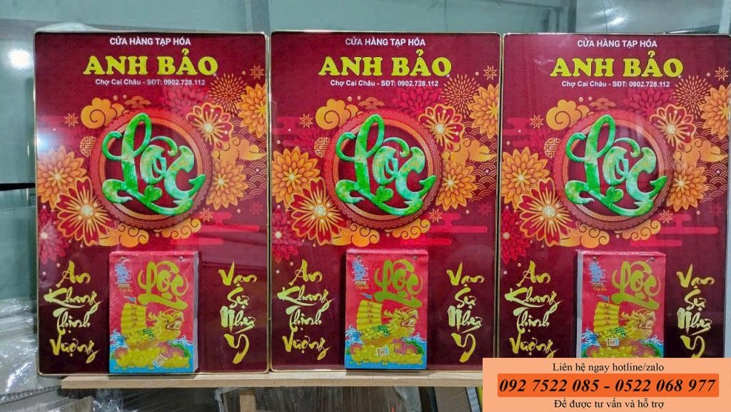 Lịch tết chữ Lộc