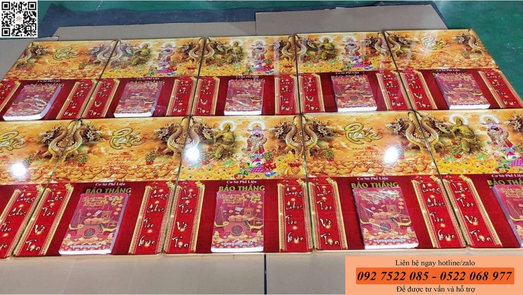 Báo giá lịch tết treo tường