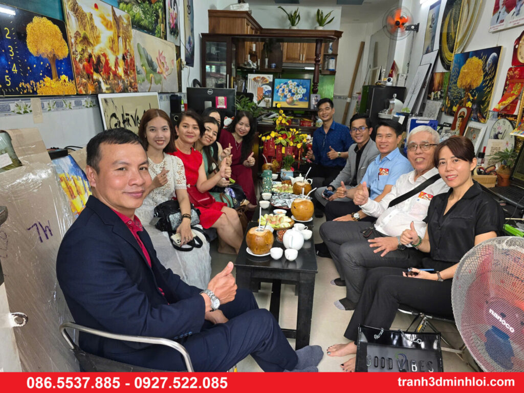 Thăm xuân đầu năm hội doanh nghiệp VBCI